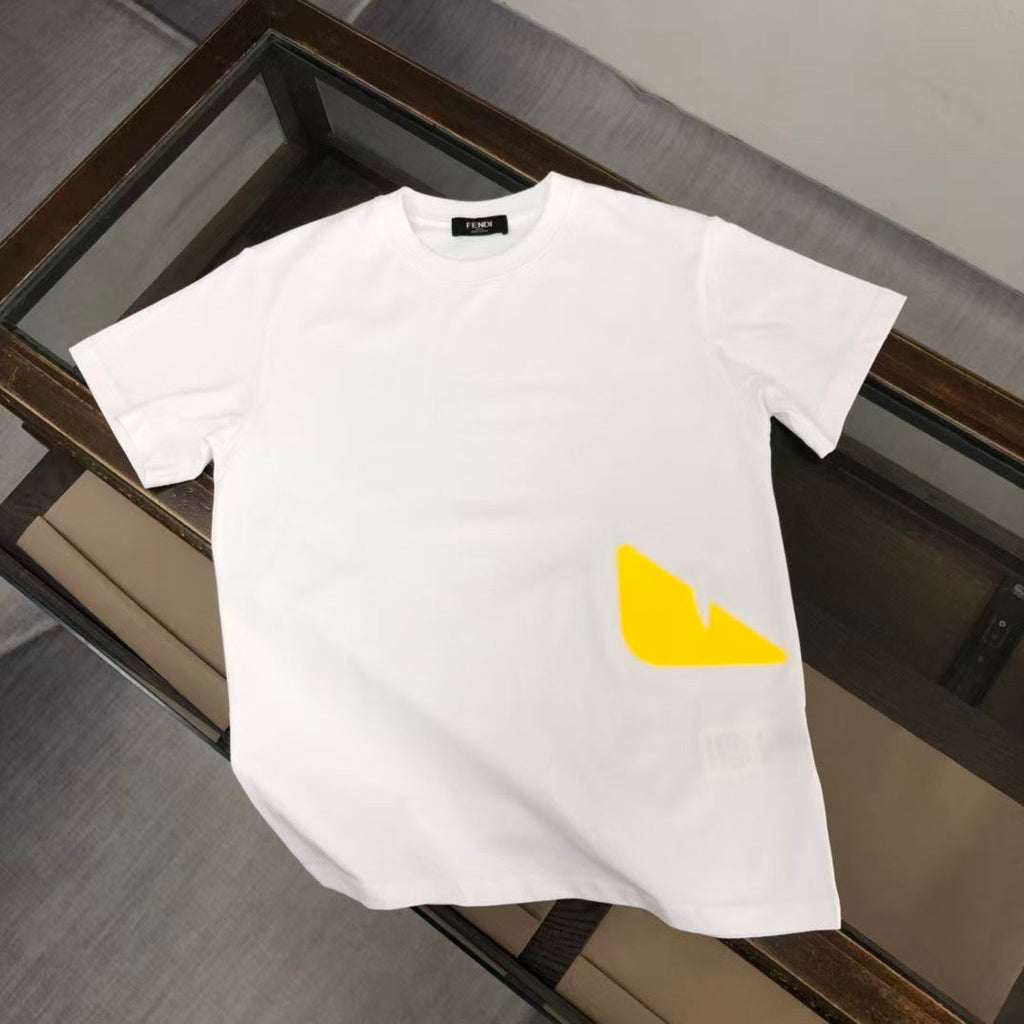 Crew Neck Casual T-Shirt | FENDI Inspired Luxury Style