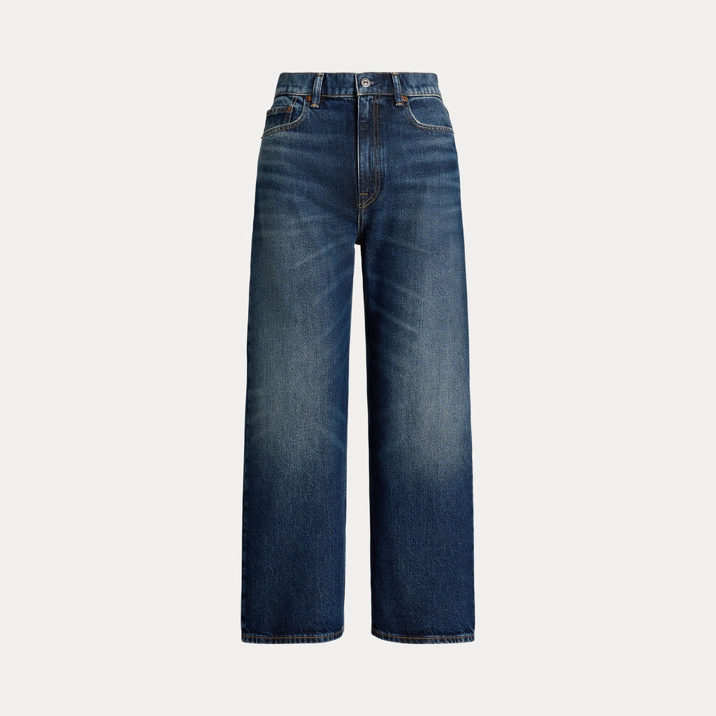 Polo Ralph Lauren - High Rise Wide Leg Crop Jean